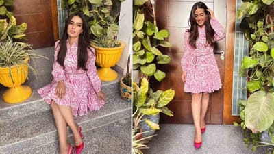 Pakistani Actress Trolled : ટૂંકા કપડાં પહેરવાને કારણે ટ્રોલ થઈ એક્ટ્રેસ Iqra Aziz, લોકોએ પૂછ્યું- સલવાર ક્યાં છે?