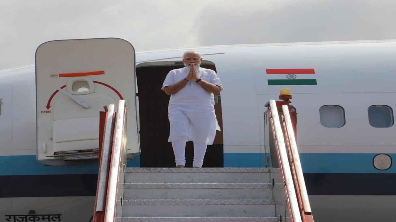 Prime Minister Narendra Modi's special aircraft Air India One