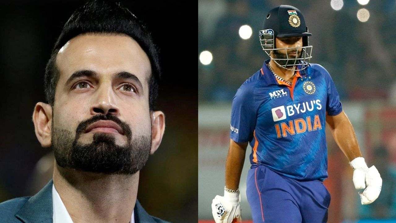 Irfan Pathan kept Rishabh Pant out in his playing XI for the T20 World Cup 2022 and chose this player as a wicket-keeper batsman.