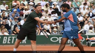 French Open 2022 : રોહન બોપન્ના અને મિડલકૂપ સેમિ ફાઇનલમાં ખૂબ જ રોમાંચક મેચમાં હાર બાદ ટુર્નામેન્ટમાંથી બહાર થયો