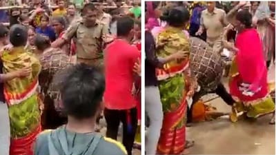 IND vs SA: ભારત અને દક્ષિણ આફ્રિકા T20 મેચની ટિકિટ મેળવવાને લઈ મહિલાઓમાં મારમારી, પોલીસે લાઠી ચાર્જ કર્યો-Video