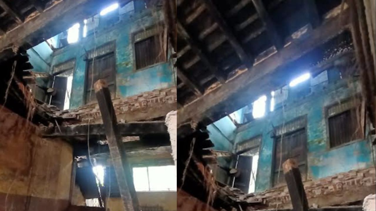 Surat: ગોપીપુરામાં વર્ષો જૂનું જર્જરિત મકાન ધરાશાયી, મકાન ખાલી હોવાથી જાનહાની ટળી