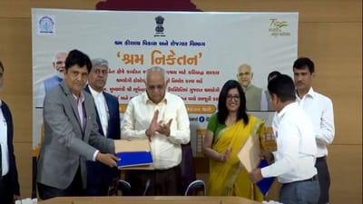 Gandhinagar: ઔદ્યોગિક વસાહતોમાં કામ કરતા શ્રમિકોના માથે હવે છતનું નિર્માણ, શ્રમનિકેતન યોજના થકી મળશે રહેઠાણ