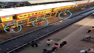 Surat : મુસાફરો માટે માથાના દુઃખાવા સમાન બન્યા ટ્રેક પર બેરોકટોક ફરતા ફેરિયાઓ, વીડિયો થયો વાયરલ