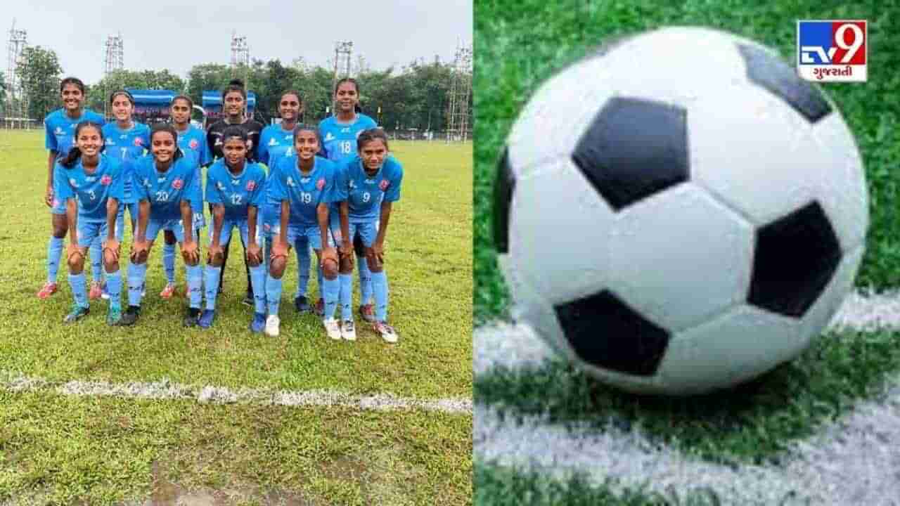 હીરો જુનિયર અંડર-17 Womens National Football Championshipમાં ગુજરાતની હરિયાણા સામે  5-1 હાર થઈ, 23 જૂને આસામ સામે ટકરાશે