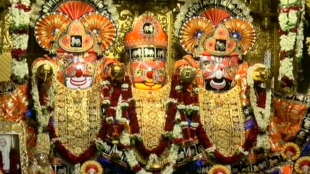 રથયાત્રા: ભગવાન જગન્નાથના સોનાવેશના દર્શન માટે શ્રદ્ધાળુઓનું ઘોડાપૂર ઉમટી પડ્યું