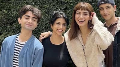 ધ આર્ચીઝનું શૂટિંગ પૂરુ કરીને ઘરે આવ્યા સુહાના ખાન, ખુશી કપૂર, અગસ્ત્ય નંદા, જુઓ એરપોર્ટમાંથી બહાર નીકળતા સ્ટાર કિડ્સનો વીડિયો