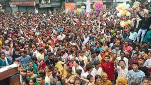 Rathyatra 2022 :  દરિયાપુરમાં મુસ્લિમ સમાજ દ્વારા રથયાત્રાનું સ્વાગત કરવામાં આવ્યું, શાંતિના પ્રતિક  સફેદ કબૂતર ઉડાવ્યા