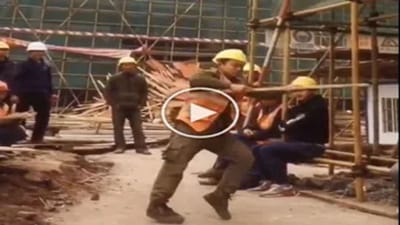 Dance Viral Video: મજૂરે કર્યો અદ્ભુત બ્રેક ડાન્સ, વીડિયો જોઈને લોકોએ કહ્યું- 'આની આગળ પ્રોફેશનલ્સ પણ ફેલ'