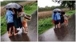 Amazing Video: શું વાત છે..! વરસાદમાં નાના ભૂલકાઓએ શેયર કરી છત્રી, નિખાલસ ભાવે નિભાવી મિત્રતા