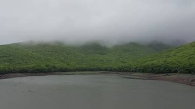 Junagadh: વાદળથી વાતું કરે ઊંચો ગઢ ગિરનાર, ગિરનાર પર મેઘાડંબર અને હરિયાળી જોઇને પ્રવાસીઓ ખુશખુશાલ