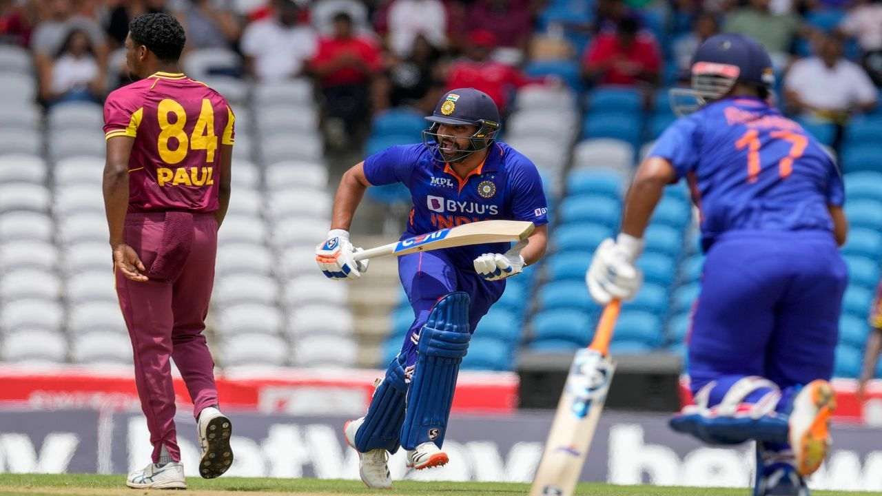 India vs West Indies 1st T20: ભારતે 190 રનનો સ્કોર ખડક્યો, રોહિત શર્માની અડધી સદી, અંતમાં દિનેશ કાર્તીકની આક્રમક બેટીંગ
