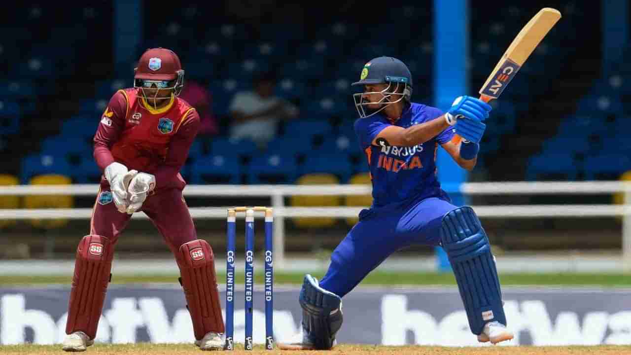 India vs West Indies 1st ODI: ભારતે વેસ્ટ ઈન્ડિઝ સામે 308 રનનો સ્કોર ખડક્યો, ગિલ-અય્યરની અડધી સદી, શિખર ધવન સદી ચૂક્યો