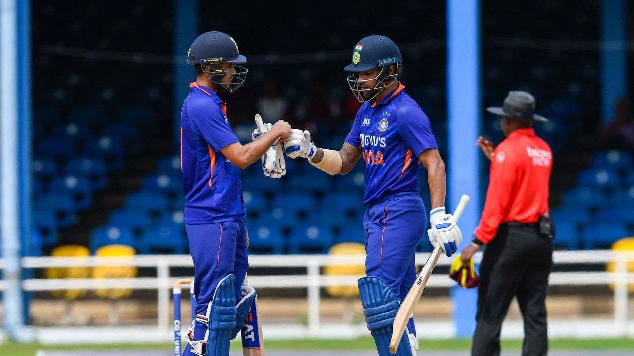 India vs West Indies 3rd ODI 1st innings Report IND Vs WI ODI Today Match Full Scorecard in Gujarati