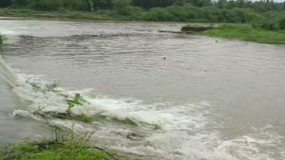 Junagadh: માંગરોળમાં ભારે વરસાદના પગલે લંબોરા ડેમ ઓવરફલો થયો Junagadh: માંગરોળમાં ભારે વરસાદના પગલે લંબોરા ડેમ ઓવરફલો થયો