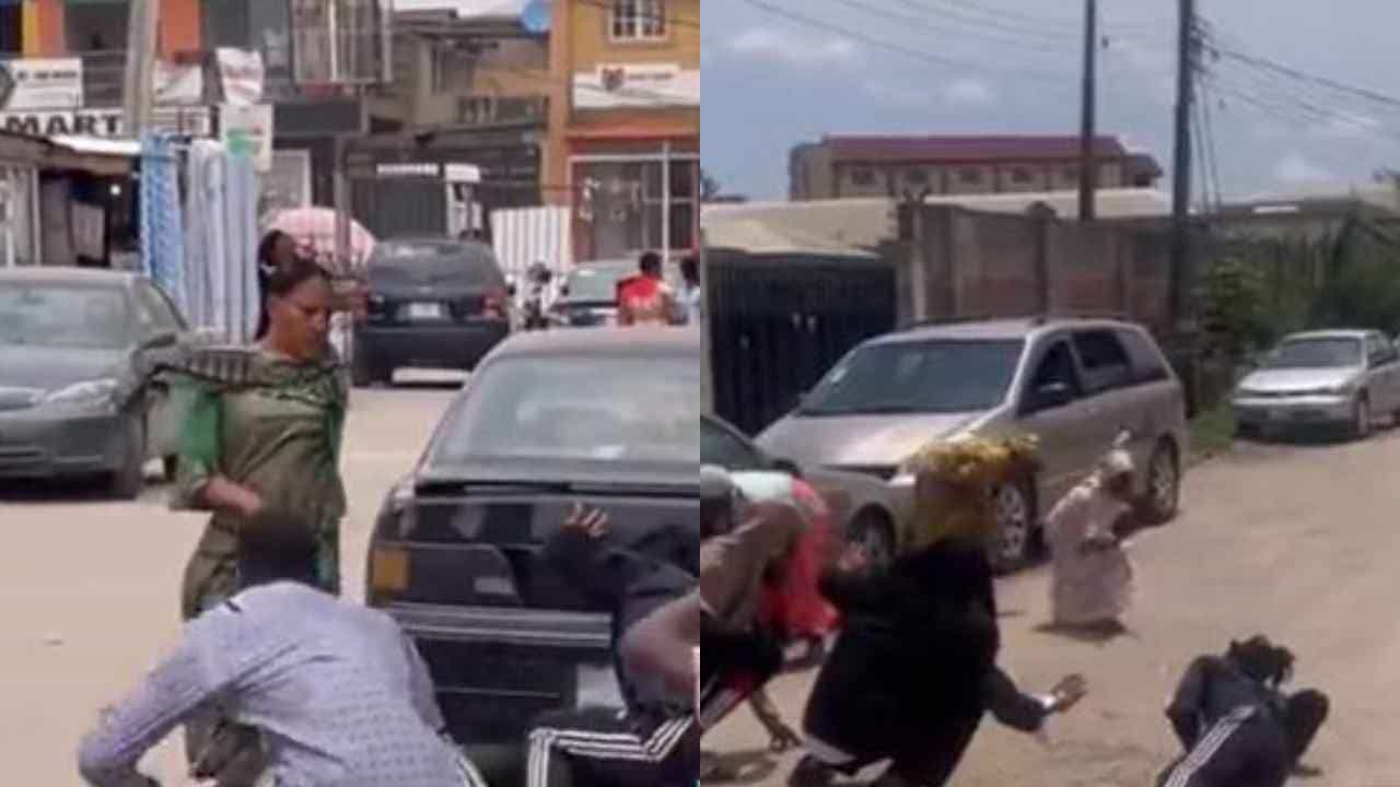 Prank Video: છોકરાઓએ કર્યો ગજબનો પ્રેન્ક, લોકો ડરીને કંઈક આ રીતે ભાગવા લાગ્યા