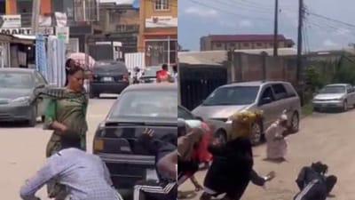 Prank Video: છોકરાઓએ કર્યો ગજબનો પ્રેન્ક, લોકો ડરીને કંઈક આ રીતે ભાગવા લાગ્યા