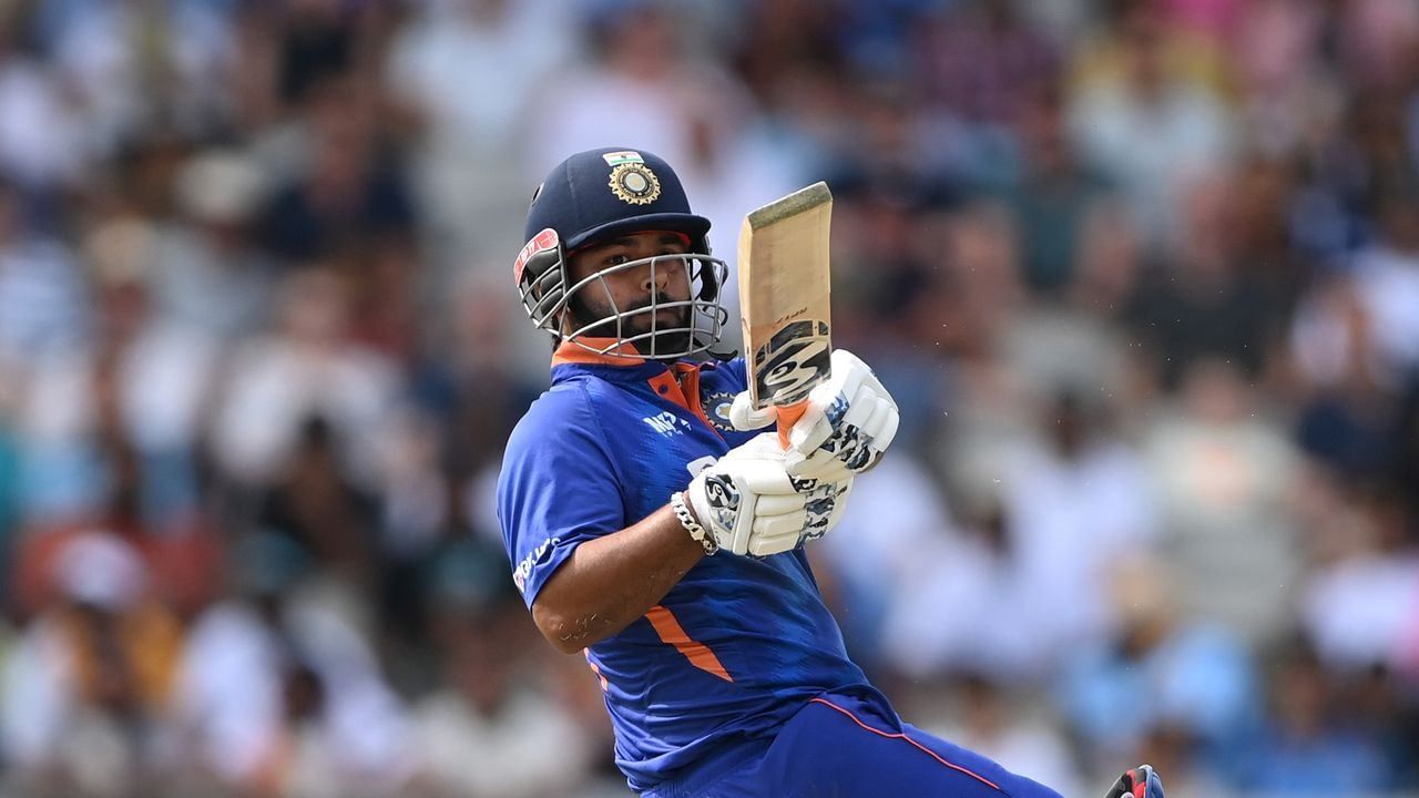 Rishabh pant hits maiden century in odi cricket india vs england 3rd odi in Manchester