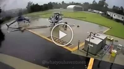 Viral Video: 2 હેલીકોપ્ટર ભયાનક રીતે અથડાયા, એક પાયલટની ભૂલને કારણે હેલીકોપ્ટરના થયા આ હાલ