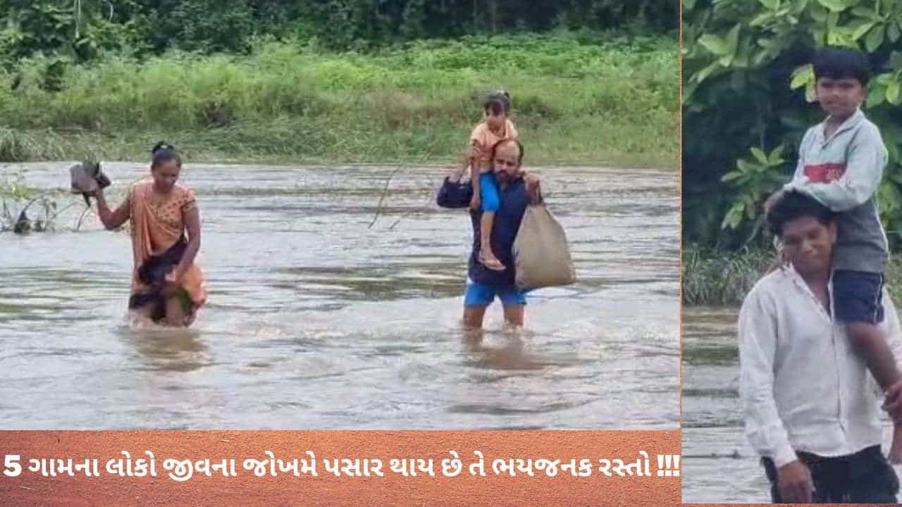 ભરૂચ જિલ્લાના 5 ગામના લોકો માટે મોત સાથે બાથ ભીડવી એ કોઈ નવી વાત નથી, વિશ્વાસ ન આવતો હોય તો જુઓ આ Video
