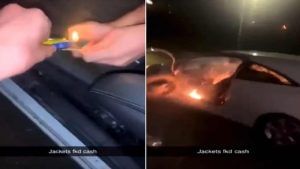 Viral Video: કારમાં બેસીને ફટાકડા ફોડવા ભારે પડ્યા, વીડિયો જોઈ હસીને થઈ જશો લોટપોટ