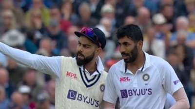 Virat Kohli: વિરાટ કોહલીનો 'લીડર' અવતાર ફરી જોવા મળ્યો, કેપ્ટન બુમરાહ સાથે કર્યું મેદાનમાં 'પ્લાનિંગ'