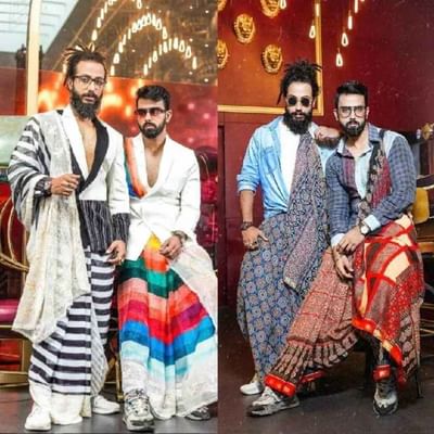 કોલકાતાના ત્રણ પુરુષ મોડલ આ દિવસોમાં ખૂબ ચર્ચામાં છે. સમાચારમાં રહેવા પાછળનું કારણ એ છે કે તે સાડી પહેરીને બહાર આવે છે અને જેન્ડર સ્ટીરિયોટાઇપ્સને પડકારે છે. પ્રિતમ ઘોષાલ અને અમિત જૈને 'પ્રાઈડ મંથ' દરમિયાન એક ફોટો શૂટમાં સાડીઓનું કલેક્શન રજૂ કર્યું હતું. આ ઇવેન્ટ 1 જૂનથી 30 જૂન સુધી ચાલી હતી. આ સાડીઓમાં મોટાભાગે સફેદ અને કાળો, કેસરી અને વાદળી રંગનો ઉપયોગ થતો હતો.