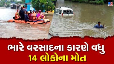 Monsoon 2022: રાજ્યમાં ભારે વરસાદ અને પૂરના કારણે વધુ 14 લોકોના મોત, 479 પશુ પણ મૃત્યુ પામ્યાં Monsoon 2022: રાજ્યમાં ભારે વરસાદ અને પૂરના કારણે વધુ 14 લોકોના મોત, 479 પશુ પણ મૃત્યુ પામ્યાં