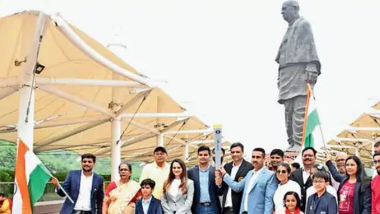 Narmada: દિલ્લી ખાતેથી 44માં ચેસ ઓલિમ્પિયાડ માટે ઐતિહાસિક મશાલ રેલી સ્ટેચ્યુ ઓફ યુનિટી પહોંચી