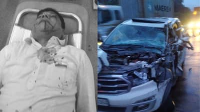 મુંબઈ-પુણે એક્સપ્રેસવે પર માર્ગ અકસ્માતમાં મહારાષ્ટ્રના ભૂતપૂર્વ ધારાસભ્ય વિનાયક મેટેનું મૃત્યુ