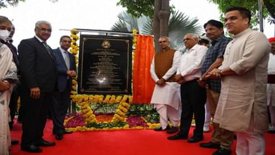 ગુજરાત હાઇકોર્ટ પરિસરમાં ઔષધીય વનનું લોકાર્પણ સહિત ન્યાયિક સેવાના વિવિધ પ્રોજેક્ટ લોન્ચ કરાયા