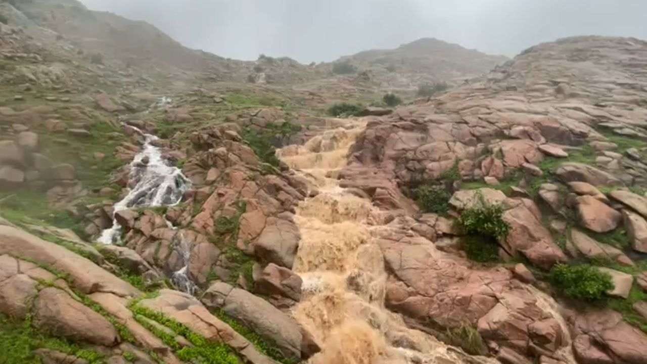 Sabarkantha : ઇડરિયા ગઢ પરથી વહ્યા પાણી, પ્રાચીન કુંડ પાણીથી છલકાયા, જુઓ નયમરમ્ય દ્રશ્યો Sabarkantha : ઇડરિયા ગઢ પરથી વહ્યા પાણી, પ્રાચીન કુંડ પાણીથી છલકાયા, જુઓ નયમરમ્ય દ્રશ્યો