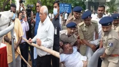 Jamnagar : જિલ્લા કોંગ્રેસ પ્રમુખને સરકારનો વિરોધ ભારે પડ્યો,આત્મવિલોપનના પ્રયાસ બદલ ફરિયાદ દાખલ Jamnagar : જિલ્લા કોંગ્રેસ પ્રમુખને સરકારનો વિરોધ ભારે પડ્યો,આત્મવિલોપનના પ્રયાસ બદલ ફરિયાદ દાખલ