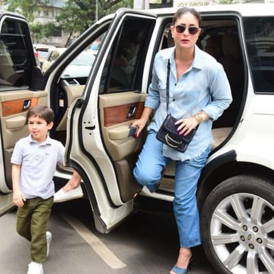 બોલિવૂડ એક્ટ્રેસ કરીના કપૂર તેની કેઝ્યુઅલ ફેશન સેન્સ માટે જાણીતી છે. કરીનાને જ્યારે પણ બહાર સ્પોટ કરવામાં આવે છે ત્યારે તેનો લુક લાઈમલાઈટમાં રહે છે. હવે ફરી એકવાર તેની કેટલીક તસવીરો સામે આવી છે, જેમાં તે તેના પતિ અને પુત્ર સાથે આઉટિંગ પર ગઈ છે.