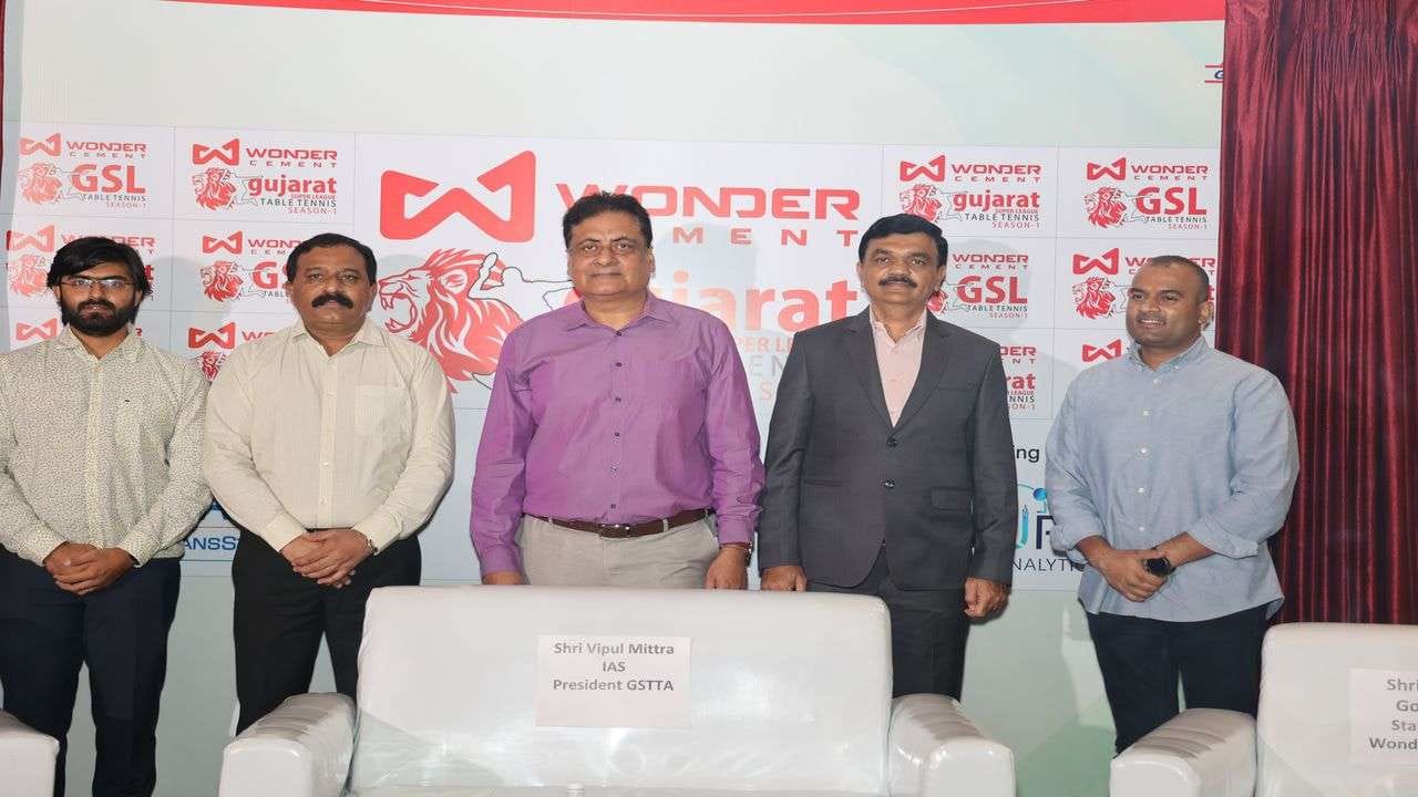 Table Tennis ગુજરાત સુપર લીગ 17 ઓગસ્ટથી શરૂ થશે, 8 ફ્રેન્ચાઈઝ ટીમો