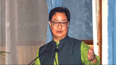 5 કરોડ કેસ પેન્ડિંગ છે, જો 50 પૂરા થાય તો 100 નવા કેસ નોંધાય છે, કાયદા પ્રધાન રિજિજુએ જણાવ્યું