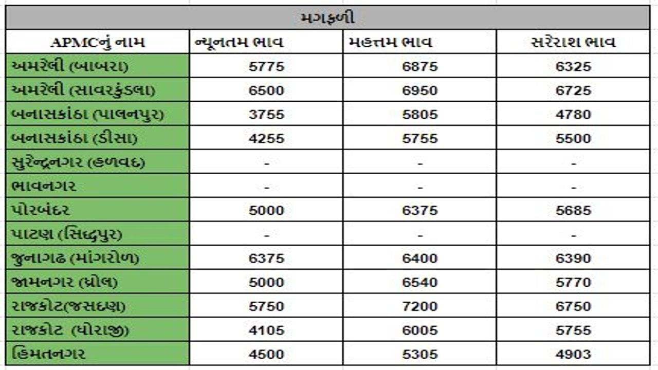 Mandi: The maximum price of groundnut in Jasdan APMC of Rajkot was Rs 7200, know the prices of different crops