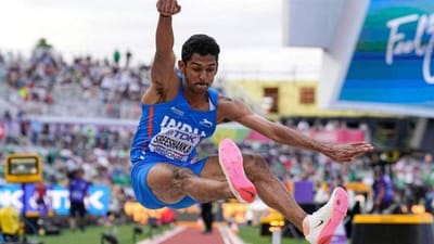 Long Jump: લાંબી કૂદમાં પણ કમાલ, Murali Sreeshankar એ જીત્યો સીલ્વર મેડલ, એથ્લેટિક્લમાં ફરી રચાયો ઈતિહાસ