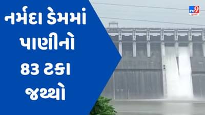 Sardar Sarovar Dam માંથી 12 ઓગષ્ટે 10 હજાર ક્યુસેક પાણી છોડાશે, નર્મદા ડેમમાં પાણીનો 83 ટકા જથ્થો