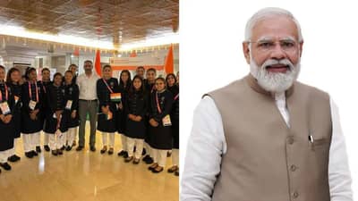 PM મોદીએ CWG 2022ના મેડલ વિજેતા ખેલાડીઓ સાથે કરી મુલાકાત, VIDEO