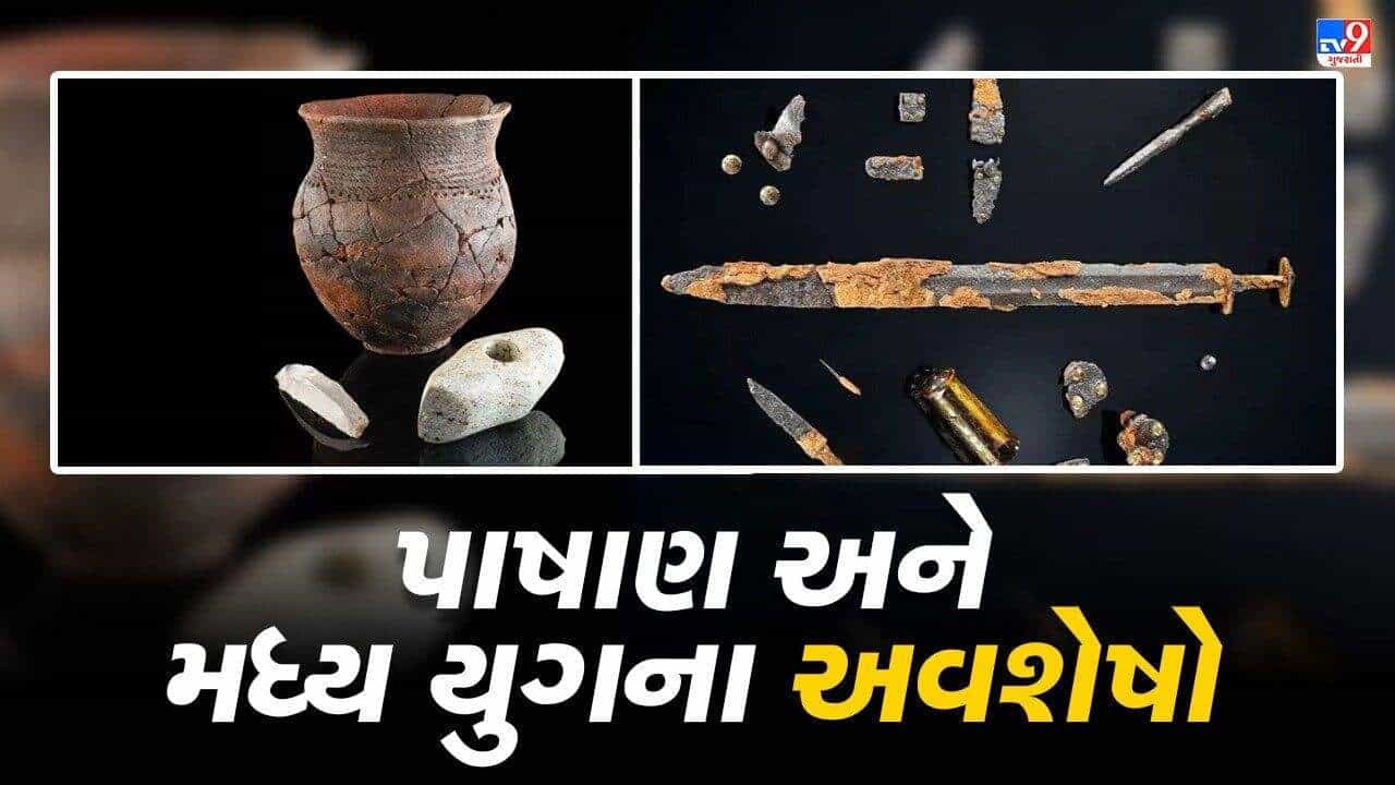 Germany માં મળ્યા પાષાણ અને મધ્ય યુગના અવશેષો, મળી દુર્લભ કબર, હથિયાર, ઘરેણા અને માટીના વાસણો