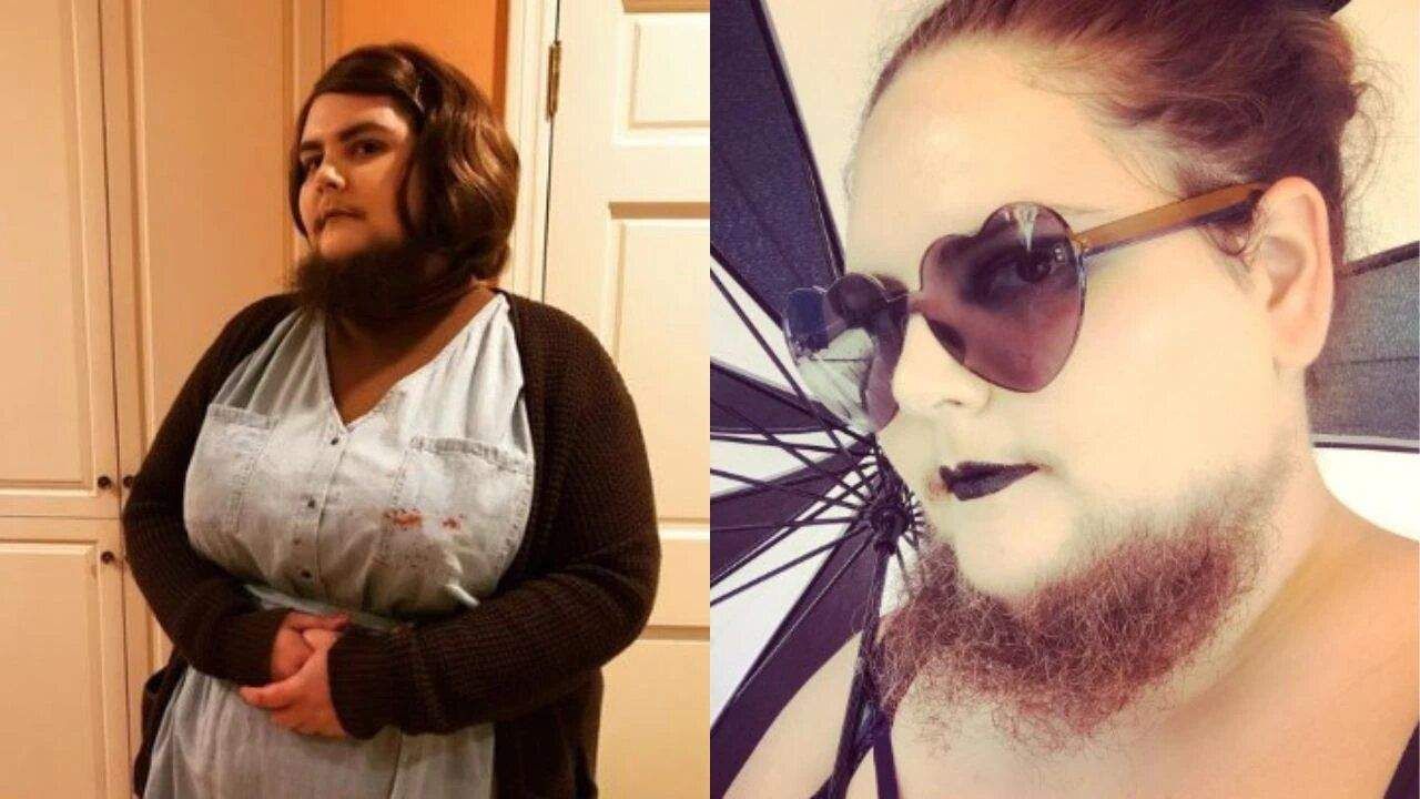 Photos of a bearded woman have gone viral. This bearded lady is proud of her beard