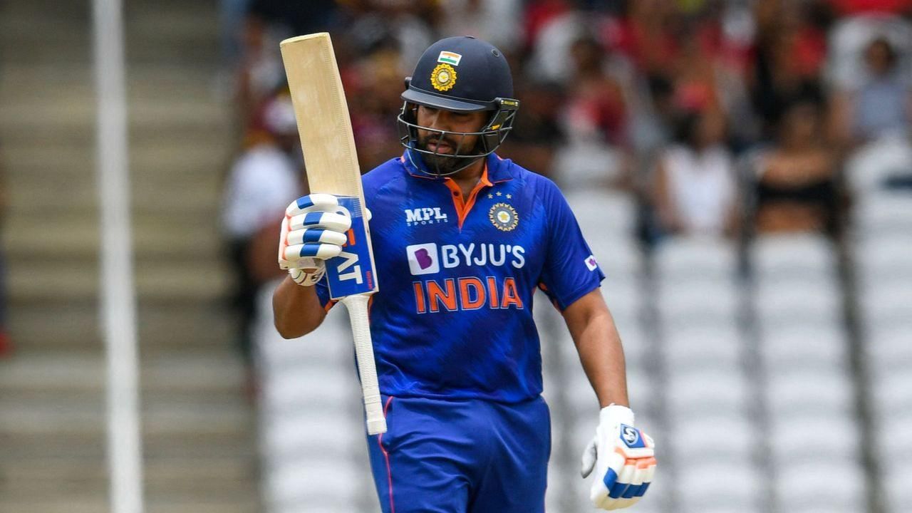 IND vs WI 3rd t20 captain Rohit Sharma injured retired hurt during batting india vs west indies