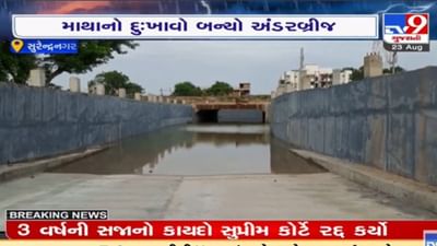 Surendranagar: માથાનો દુઃખાવો બન્યો અંડરબ્રીજ! 15 દિવસથી ભરાયેલા છે પાણી, પાણી નિકાલની નથી કોઇ વ્યવસ્થા