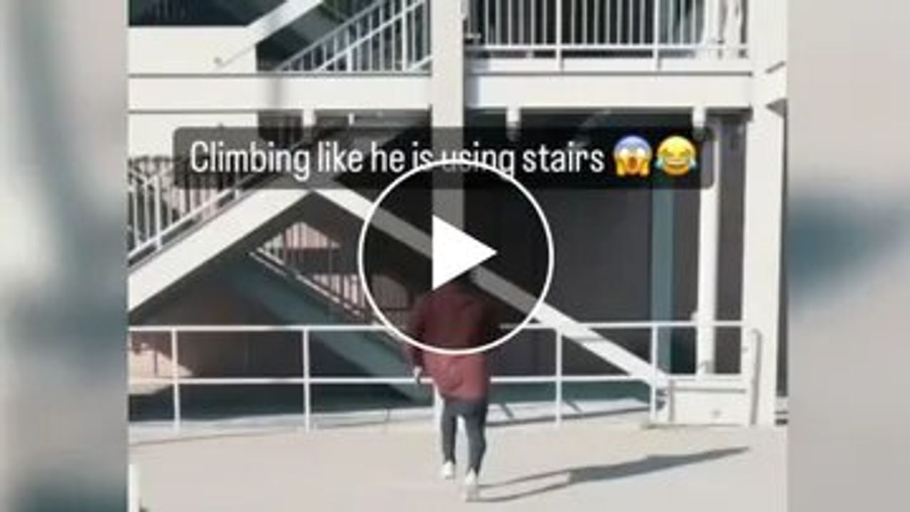 Viral Video : વાંદરાની જેમ કૂદકા મારી ચોથા માળ પર ચઢી ગયો આ વ્યક્તિ, Video જોઈ લોકો રહી ગયા દંગ