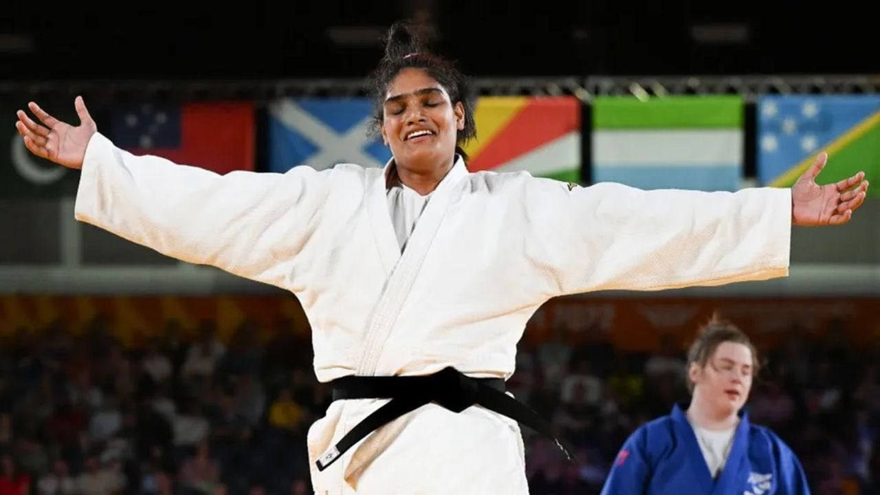 CWG 2022 Judo Tulika Maan won the Silver Medal India's most powerful performance in the history of Judo