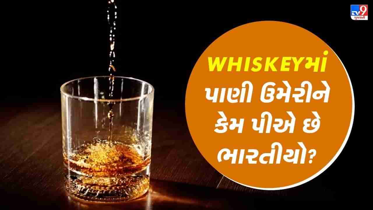 Whiskeyમાં ભારતીયો શા માટે પાણી કે સોડા ઉમેરે છે? જાણો સાચી હકીકત