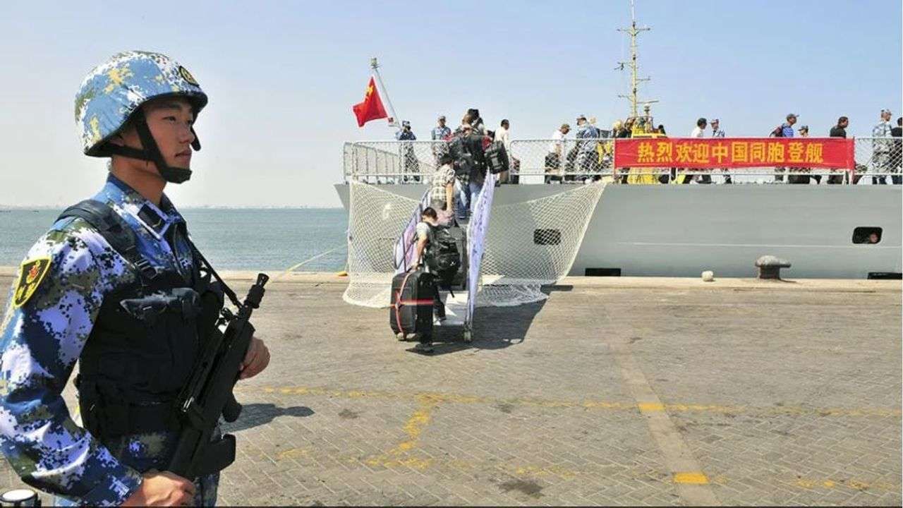 હિંદ મહાસાગરમાં ચીનનું પહેલું વિદેશી સૈન્ય મથક શરૂ, યુદ્ધ જહાજો તૈનાત