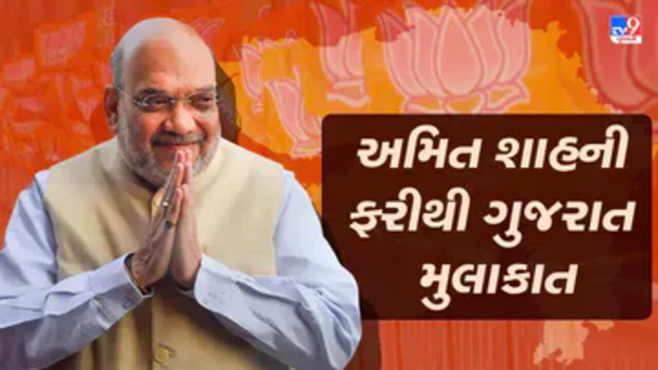 Gujarat Election 2022 : ગૃહપ્રધાન અમિત શાહ આજે પોતાના મતવિસ્તારમાં કરોડોના વિકાસ કાર્યોનું કરશે લોકાર્પણ