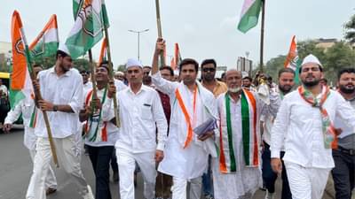 Gujarat Assembly Election 2022 : અમદાવાદમાં કોંગ્રેસની પરિવર્તન સંકલ્પ પદયાત્રાની શરૂઆત, કાર્યકરોની પાંખી હાજરી